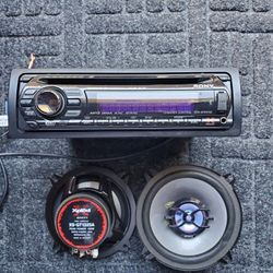 SONY RECIEVER N SPEAKERS