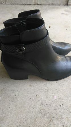 Coach booties size 9.5