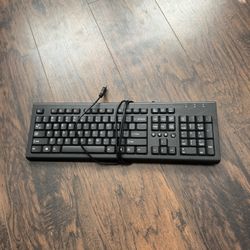 Plain Black Keyboard
