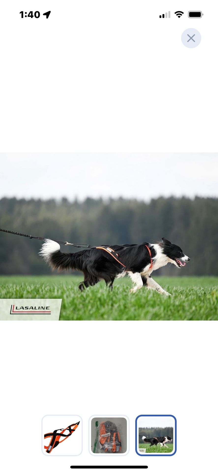 “New”Dog Weight Pulling Harness For Bike,ski Boring, Sled Mushing ,dog Sport Etc.)retail $39