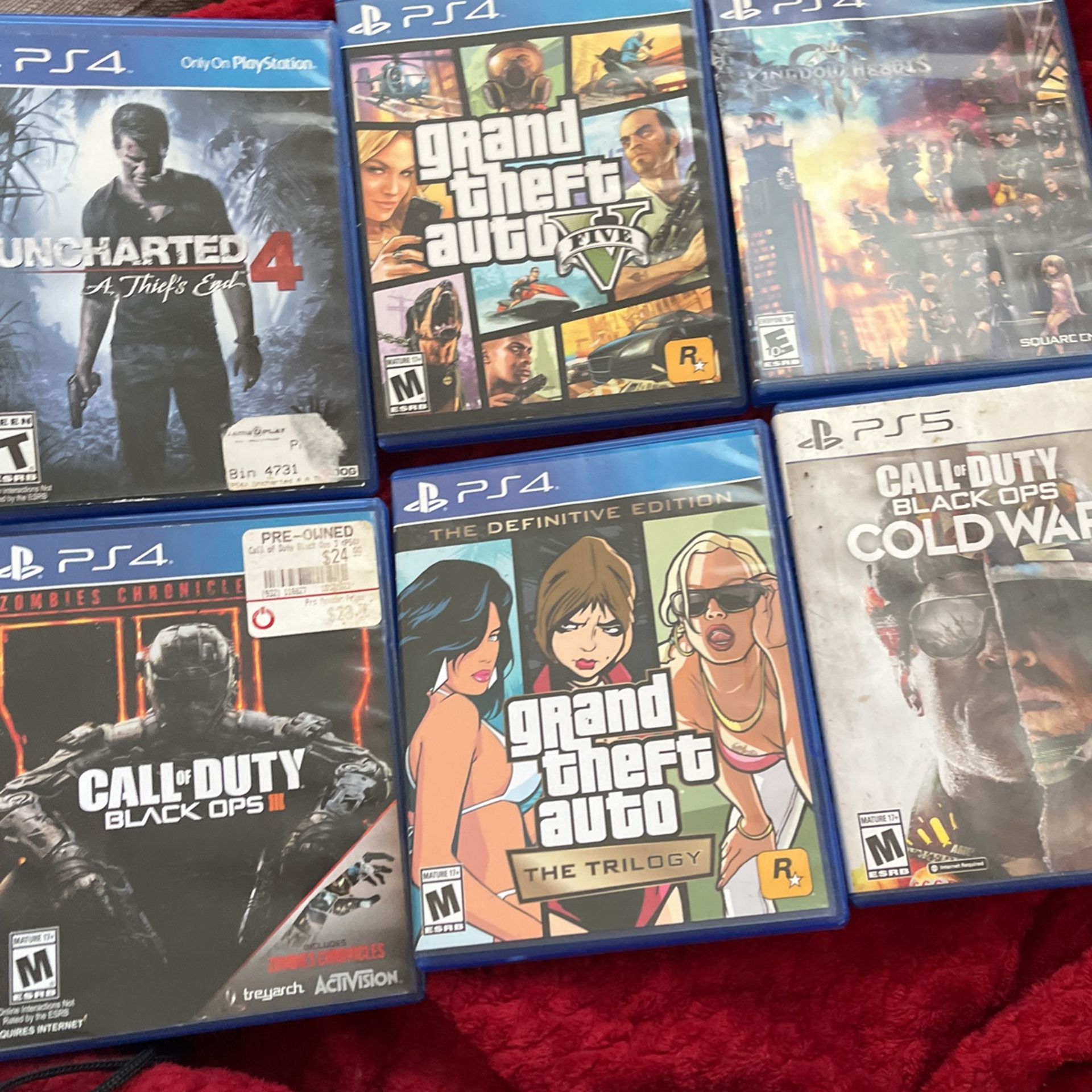 PS4 And PS5 Games