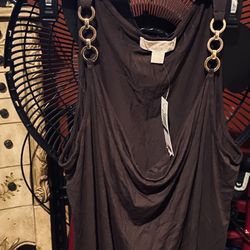 Michael Kors Brown Top Size XL