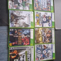 XBOX 360 GAMES ( 18 Games Total )