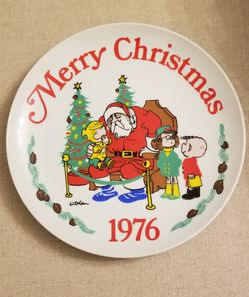 Dennis the Menace Christmas Plate