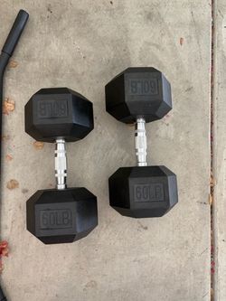 60lb dumbbells