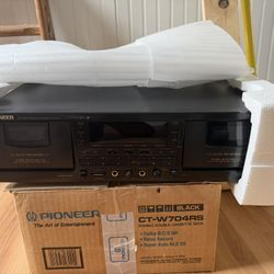 Pioneer CT-W704RS Stereo Double Cassette Deck