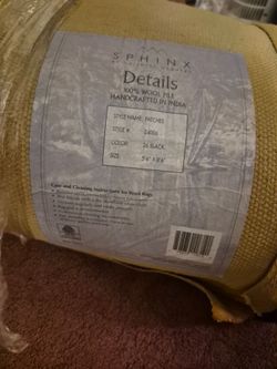 "Like New" SPHINX 100% Wool Handcrafted Area Rug – 5'6" x 8'6" – Premium Quality