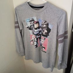 Kids Roblox Long Sleeve Shirt Size Large 