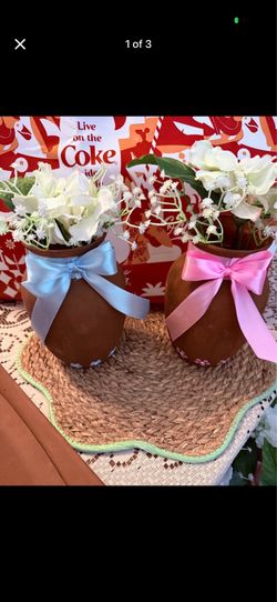 Gender Reveal Center Pieces