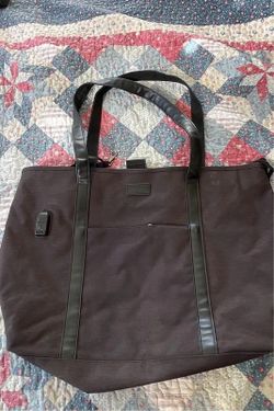 Relavel Women's Laptop Messenger Tote WorkTravel Briefcase Large Bag Black USB