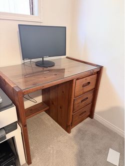 Vintage Wooden Desk