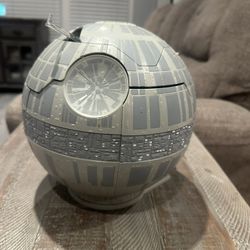 Vintage Star Wars Death Star Playset that opens into multiple levels featuring scenes from the original films.