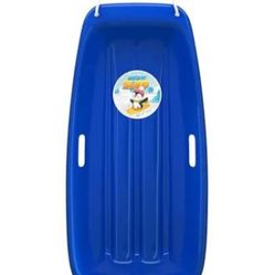 New Blue Sled For Snow 