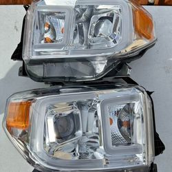 14-21 Toyota Tundra LED Switchback Headlights faros calaveras micas luces lamps
