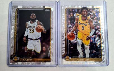2025 Topps NBA Special LeBron James And Bronny James