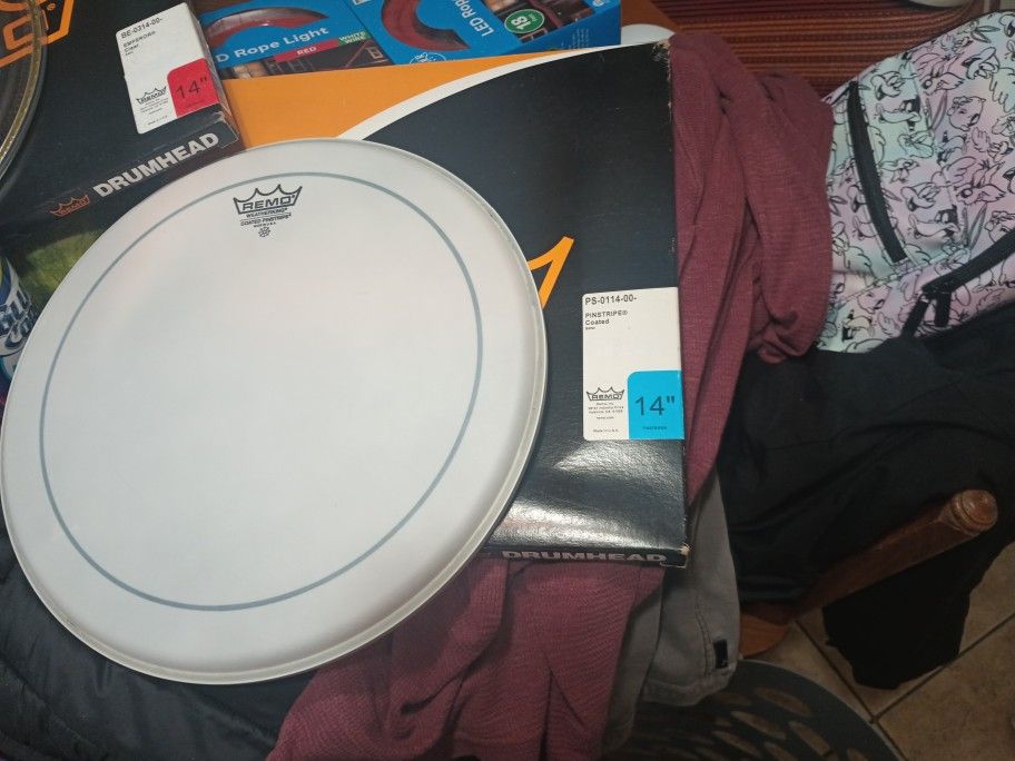 3 - 14" REMO Drumhead ($40) Retail $70