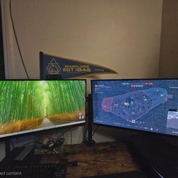 Dual 27” Gaming/Productivity Monitor Setup