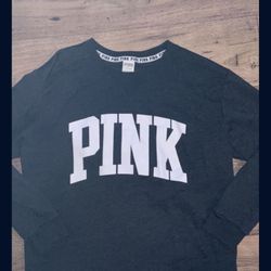 Victoria’s Secret Gray Size Large, Crewneck Sweatshirt