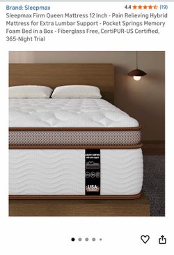 Bed & bed frame