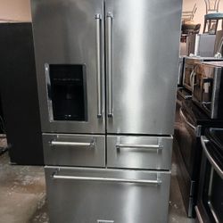 Refrigerator Kitchenaid 5 Door French Door In Stainless Steel 40 Days Warranty Delevery 