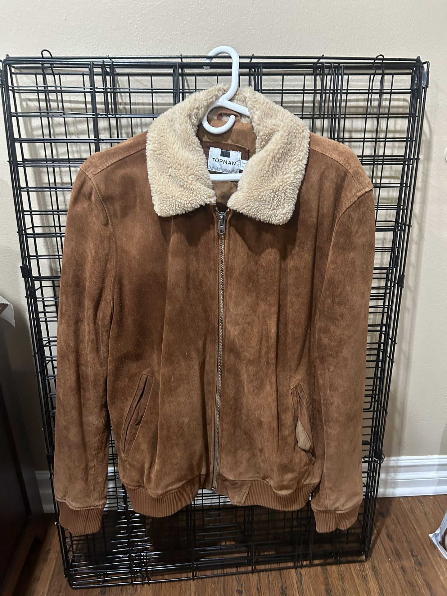 Topman Faux Leather Jacket