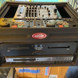 Cd Player. Mixer. Box. All U See. Vendo Todo Eso Bbb. Denon. 