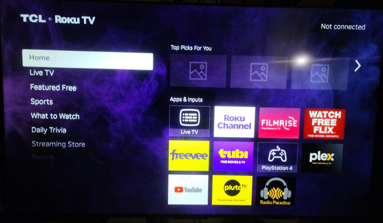 TCL Roku 55inch