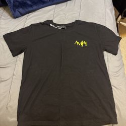 Black amiri tee Size M 