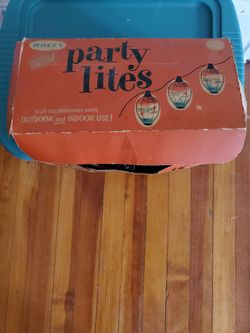 Vintage 1950's Holly Party Lites