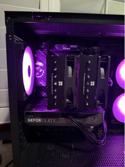 Custom gaming setup