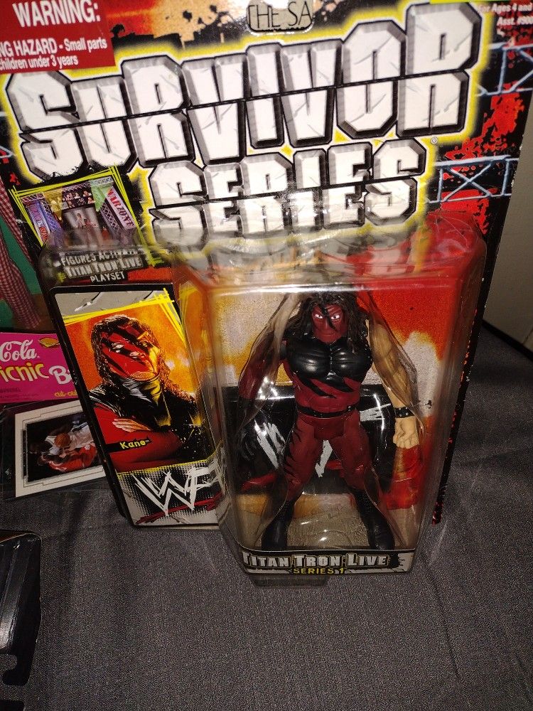 Brand New WWE Kane Survivor Series Action Figure