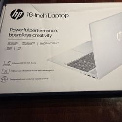 16" Inch Laptop ....hp