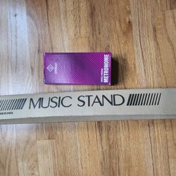 Brand New Music Stand And Metronome 
