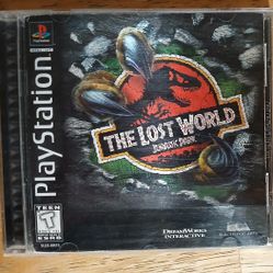 The Lost World: Jurassic Park Playstation 1 PS1 Game