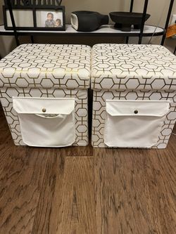 Side Table And Stool