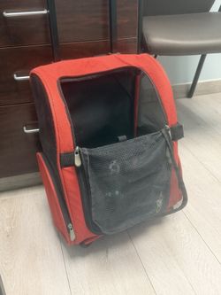 Rolling Backpack Pet Carrier