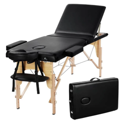 84 Inch Adjustable 3 Fold Salon Massage Bed