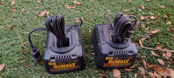 TWO DEWALT CHARGERS