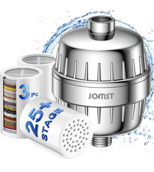 New shower filter with 25+ Stage and 3 Core Refills, Boosting Output, Remove 99.99% Impurities and 97.45% Chlorine $30 Or Best Reasonable Offer
