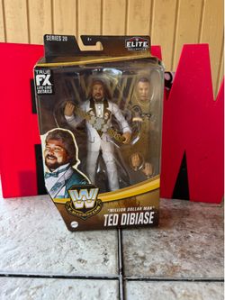WWE  Elite Legends Series20 Million Dollar Man Ted Dibiase Chase White