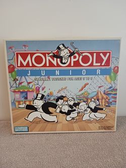 Used 1990 Monopoly Jr. 