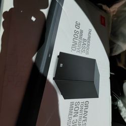 JBL SB580 SOUNDBAR AND SUBWOOFER