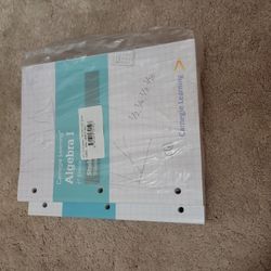 Carnegie Learning Algebra I 4th Edition Student Text volume 1 and 2