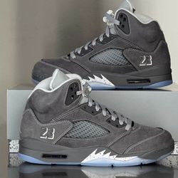 Jordan 5 Retro Wolf Grey DS Size 11.5