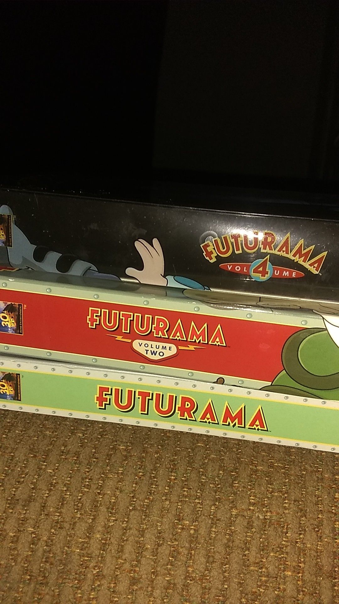 Futurama DVDs - Vol. 1, 2, & 4