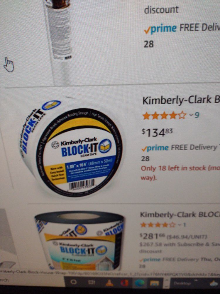 Kimberly Clark BLOCK-IT Seam Tape