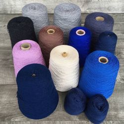 H: Assorted Lots Cone Yarn Machine Knitting, Weaving, Crochet