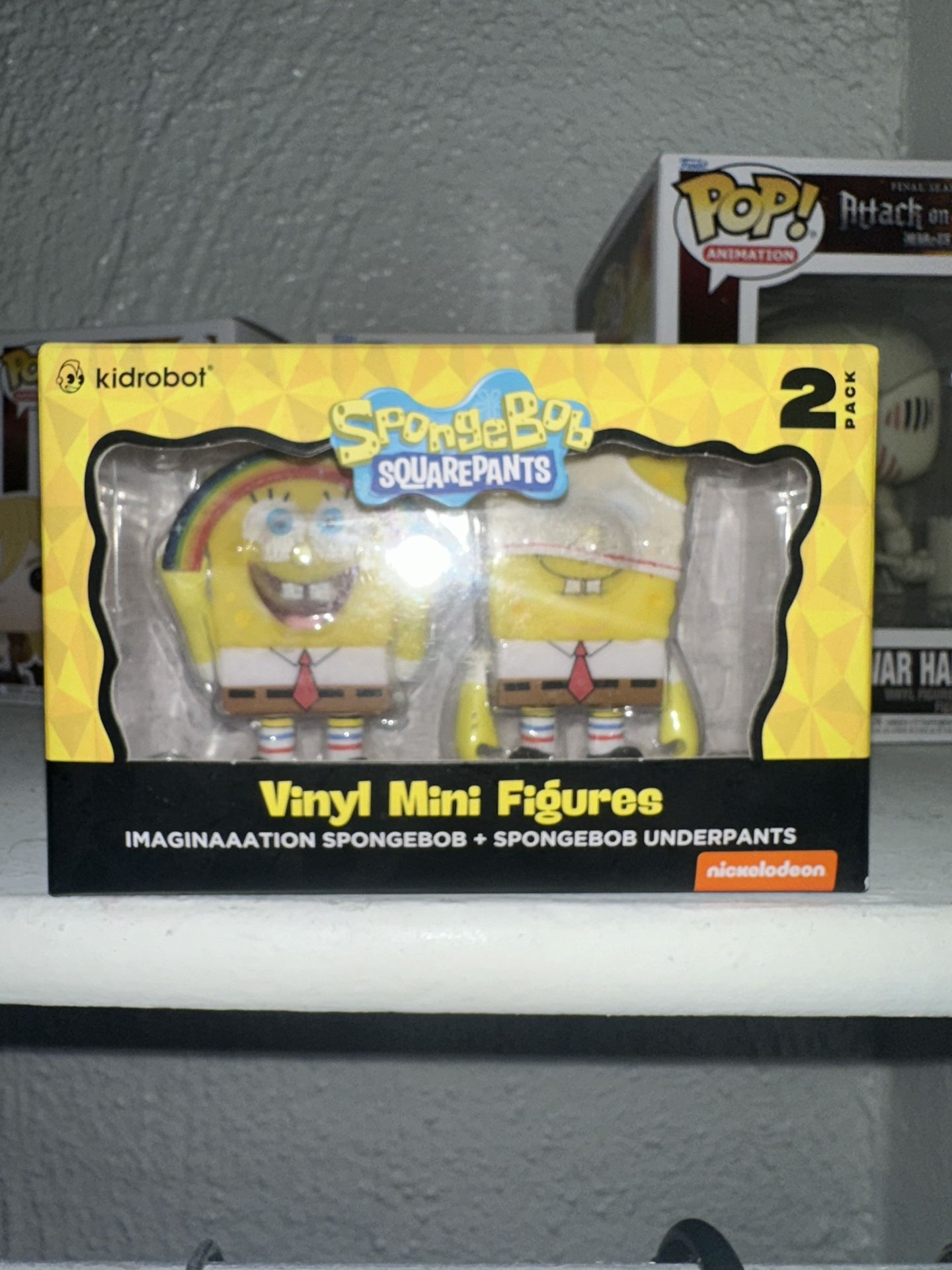 SpongeBob SquarePants Kidrobot 2pack Figure