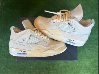 JORDAN 4 OFF WHITES