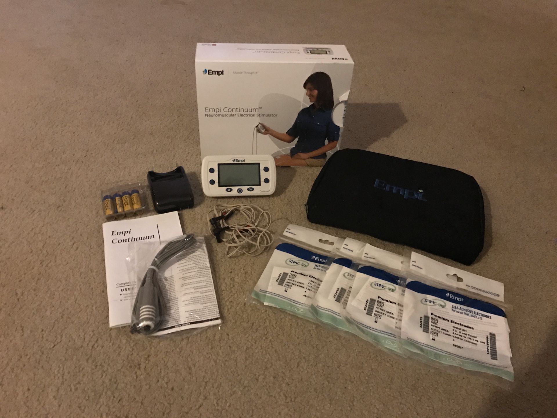 EMPI Continuum Portable Pain Management System With Case